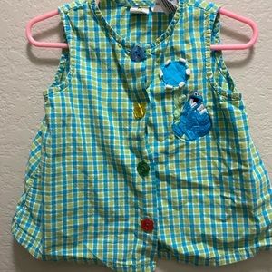 Vintage Cookie Monster top